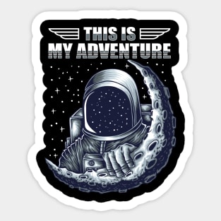 This is my adventure Sticker